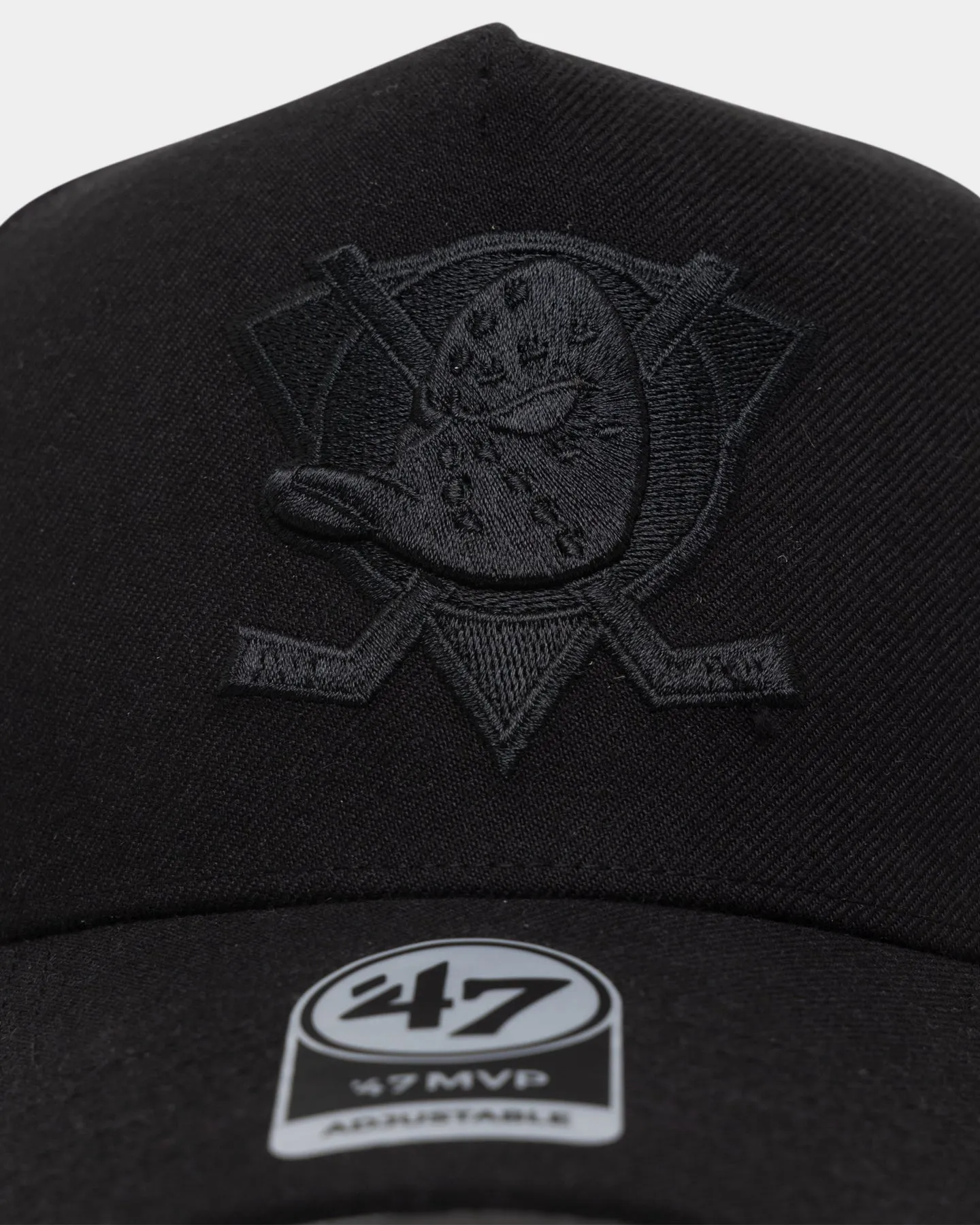 47 Brand Anaheim Ducks '47 MVP DT Snapback Black/Black