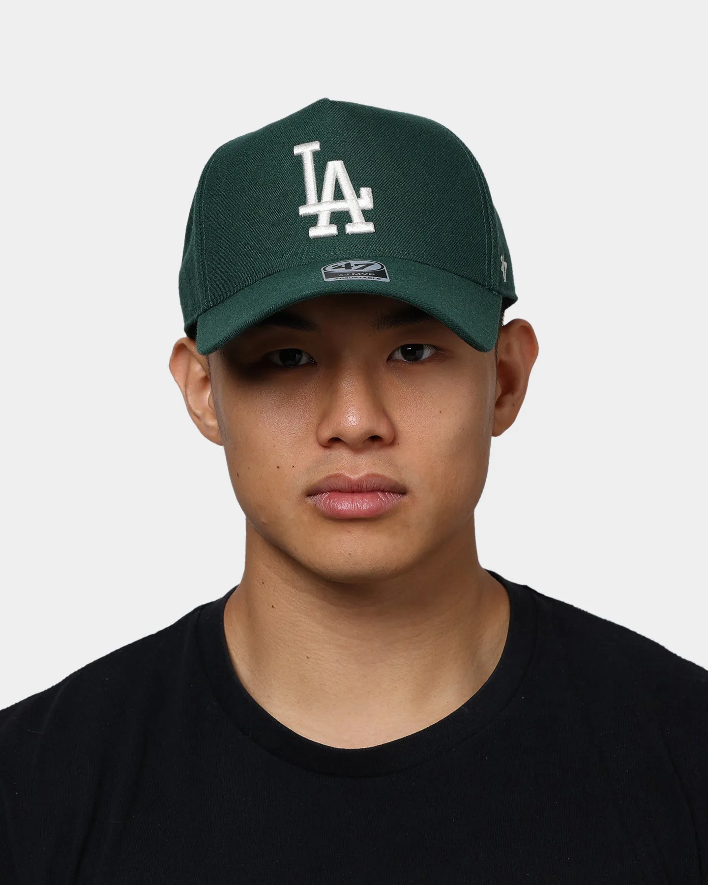 47 Brand Los Angeles Dodgers Replica MVP DT Snapback Dark Green/Natural