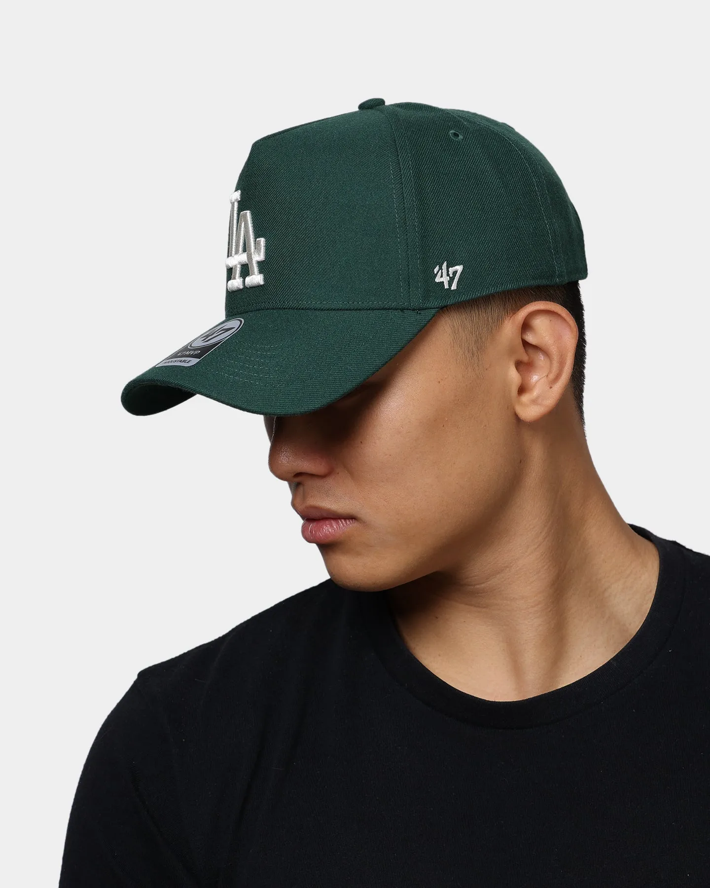 47 Brand Los Angeles Dodgers Replica MVP DT Snapback Dark Green/Natural