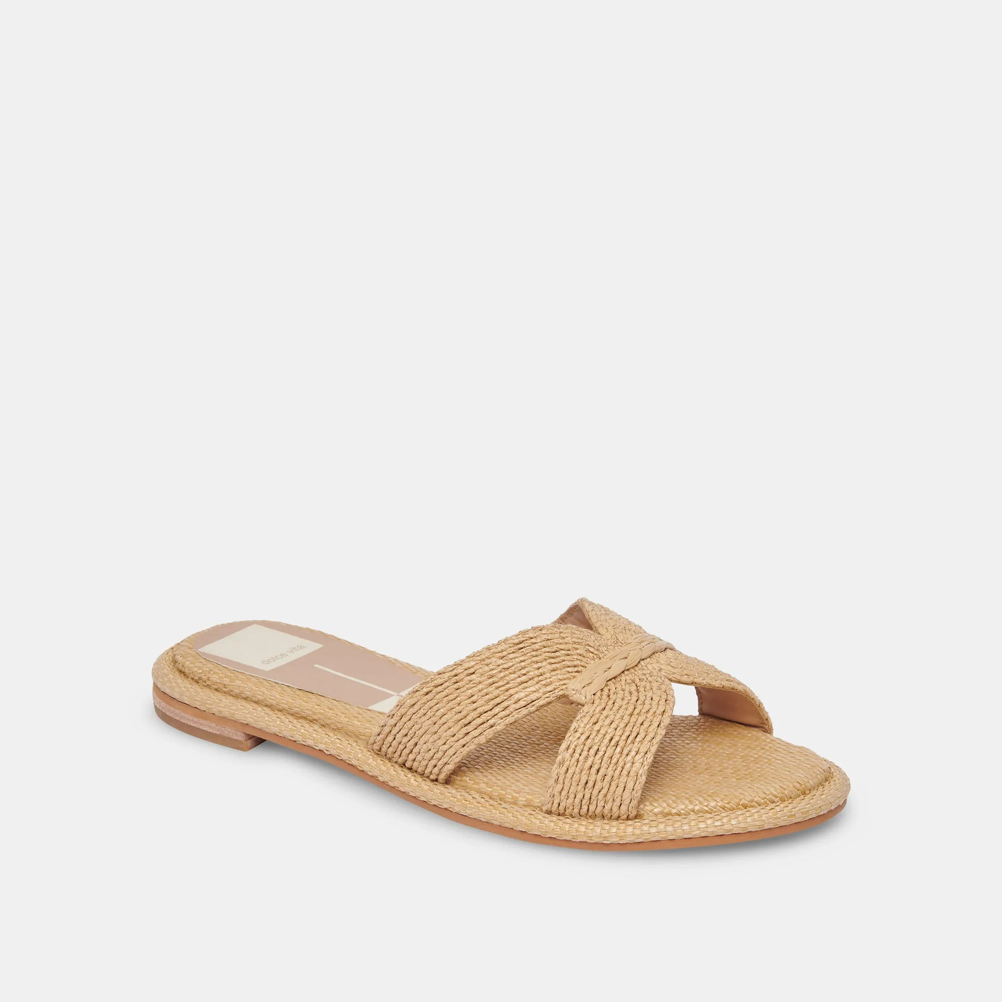 ATOMIC WIDE SANDALS LT NATURAL RAFFIA