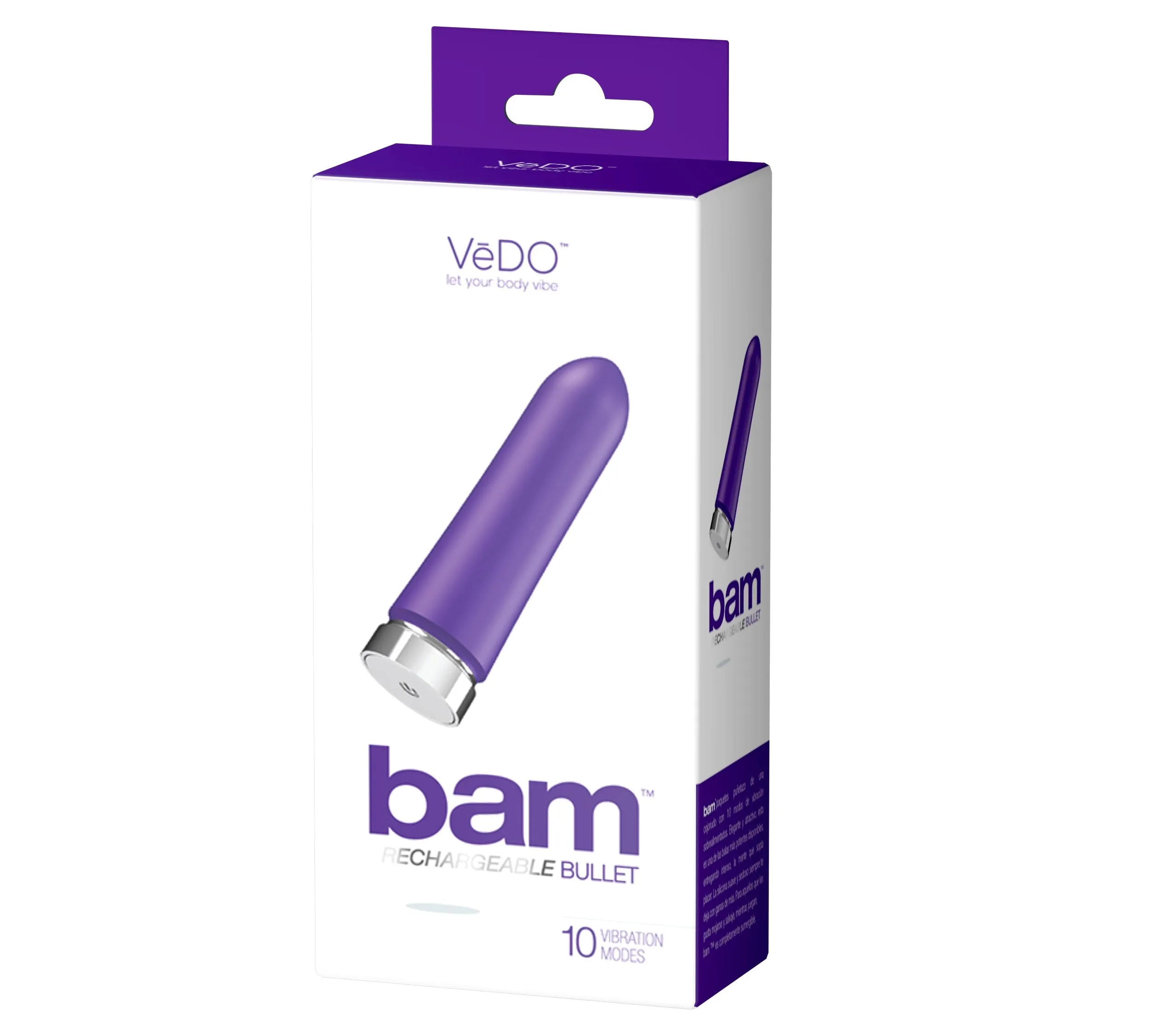 Bam Turbo Bullet: 10 Vibration Modes, Waterproof Fun, Silky Smooth Silicone