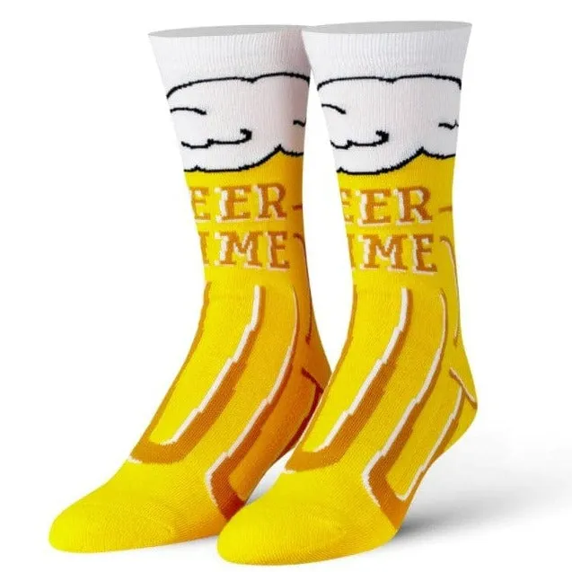 Beer Time Men's Crew Socks