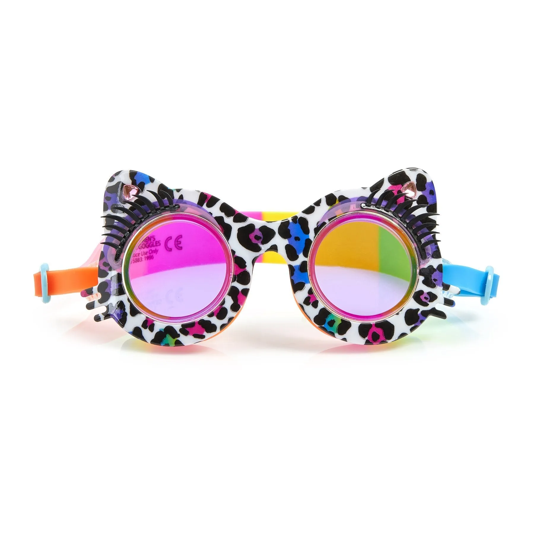 Bling20 Cats Meow Swim Googles - Midnight Meow Multi