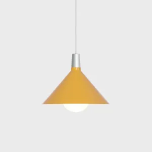 Bower Pendant Light Medium in Yellow   Sphere IV