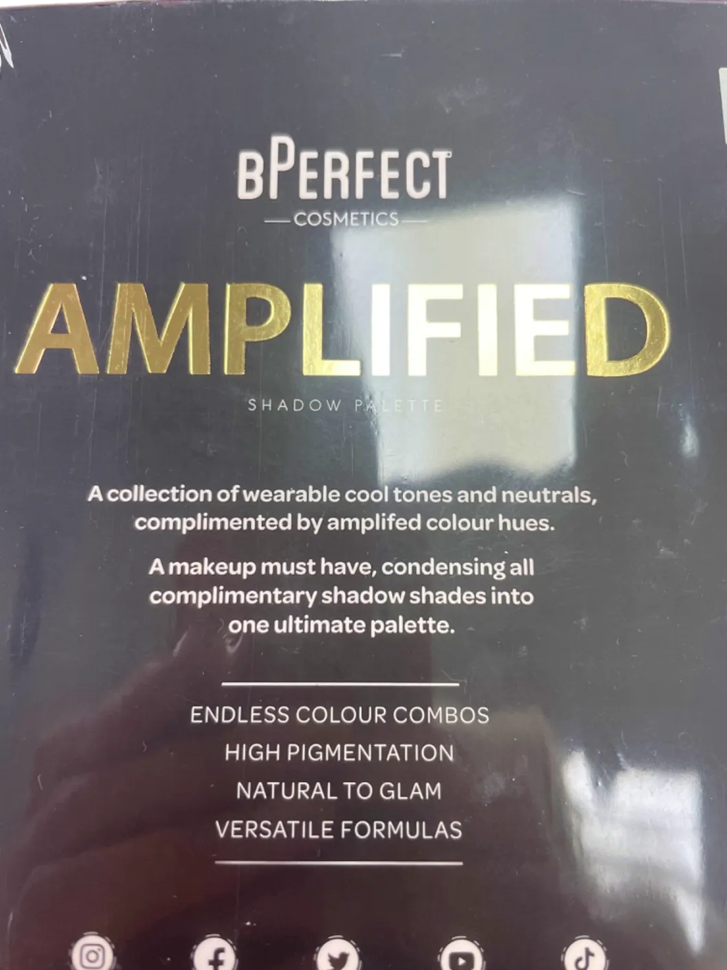 BPerfect Cosmetics Amplified Shadow Palette No Shade No Size