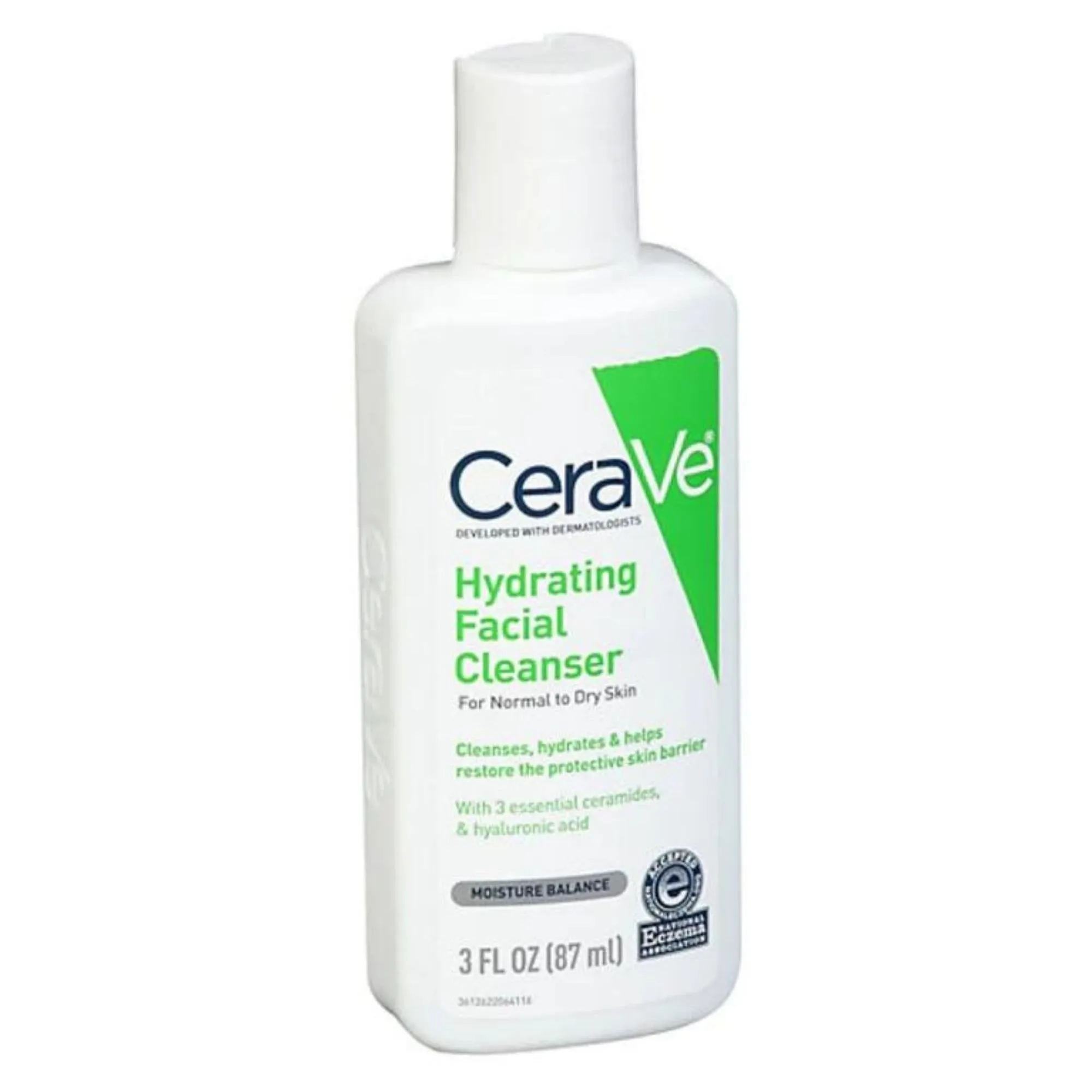 CeraVe Hydrating Facial Cleanser | Moisturizing Non-Foaming Face Wash with Hyaluronic Acid, Ceramides & Glycerin