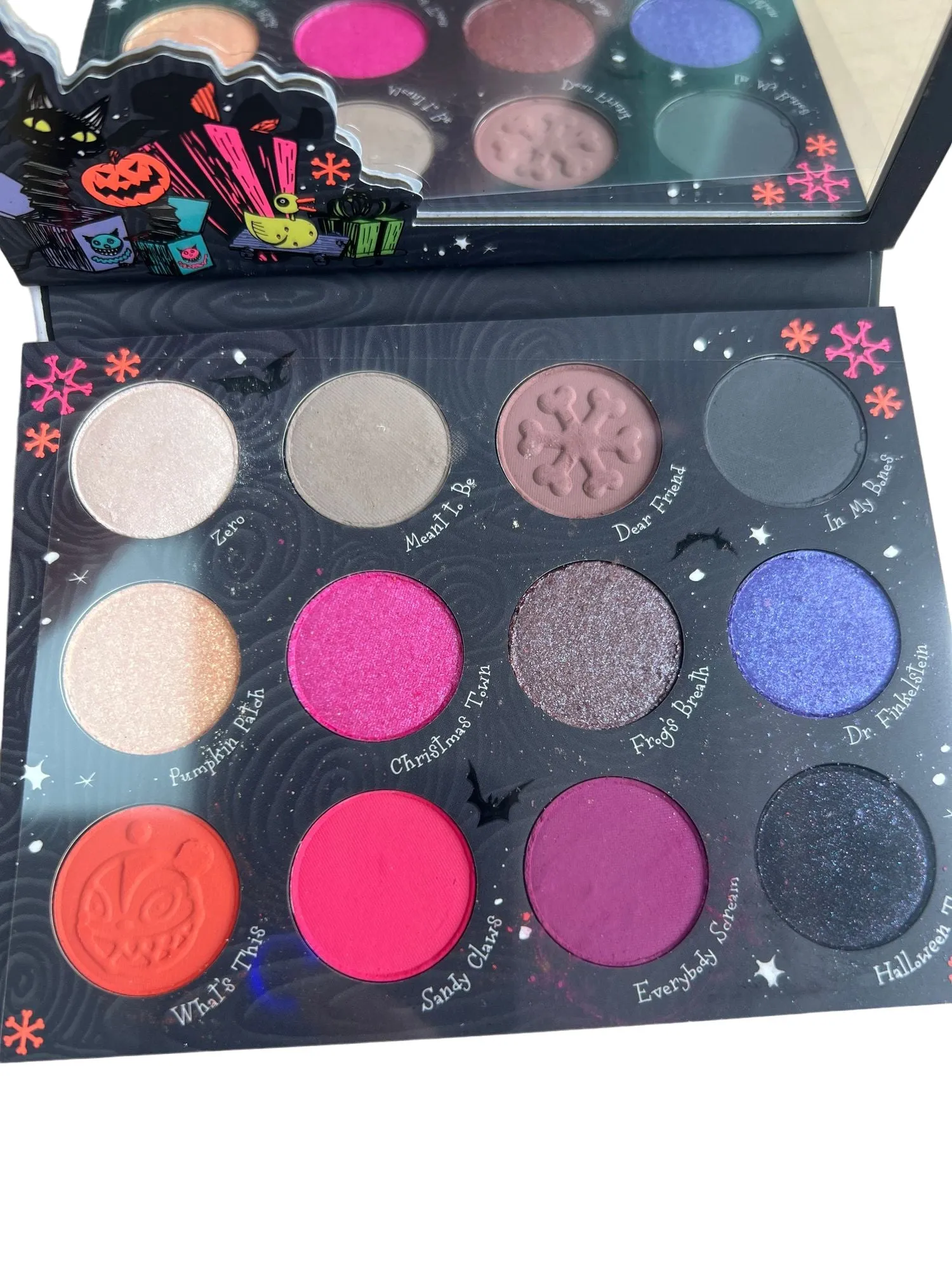 ColourPop Disney Tim Burton's The Nightmare Before Christmas Pressed Powder Palette