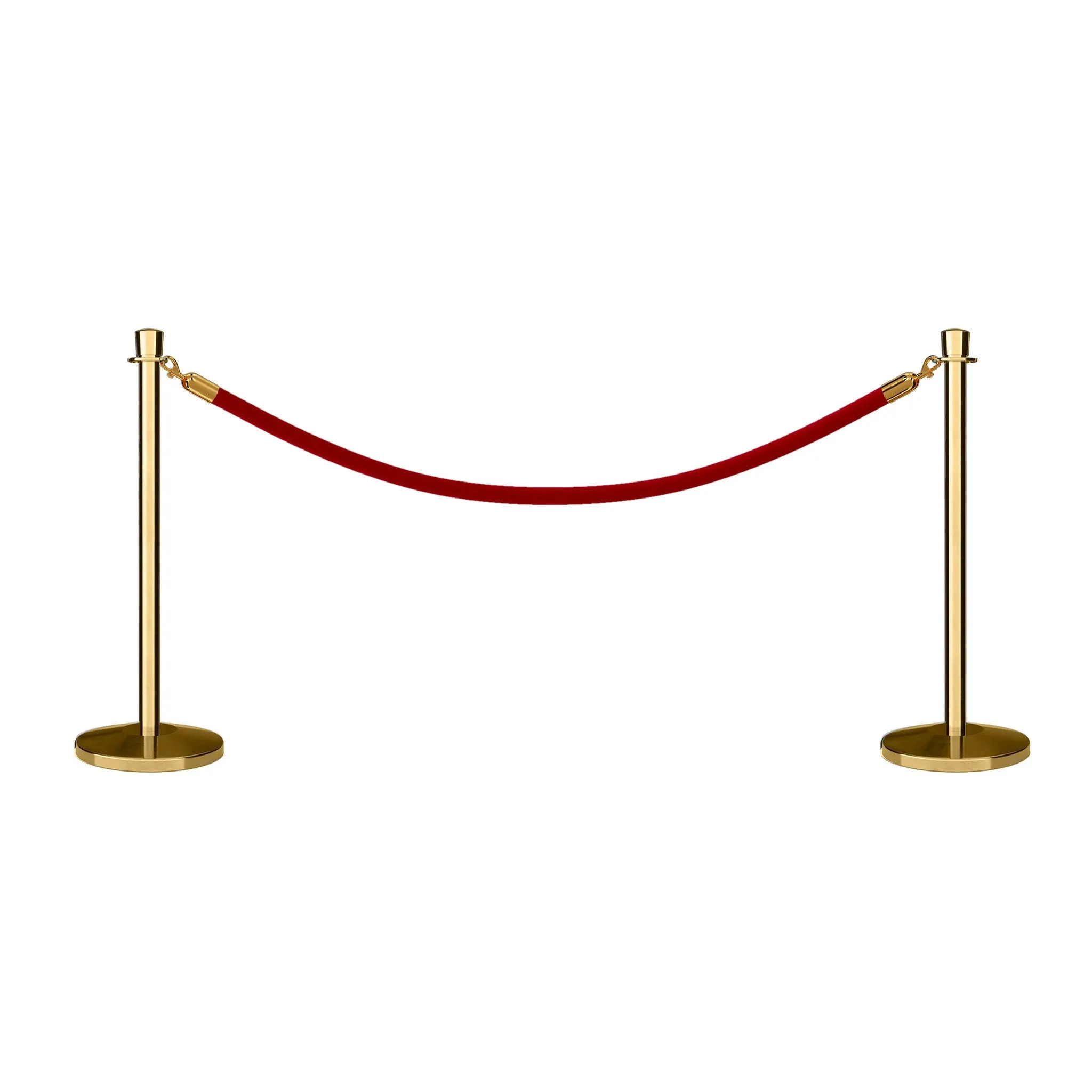 Crown Top Post and Rope Stanchion Kit - Montour Line