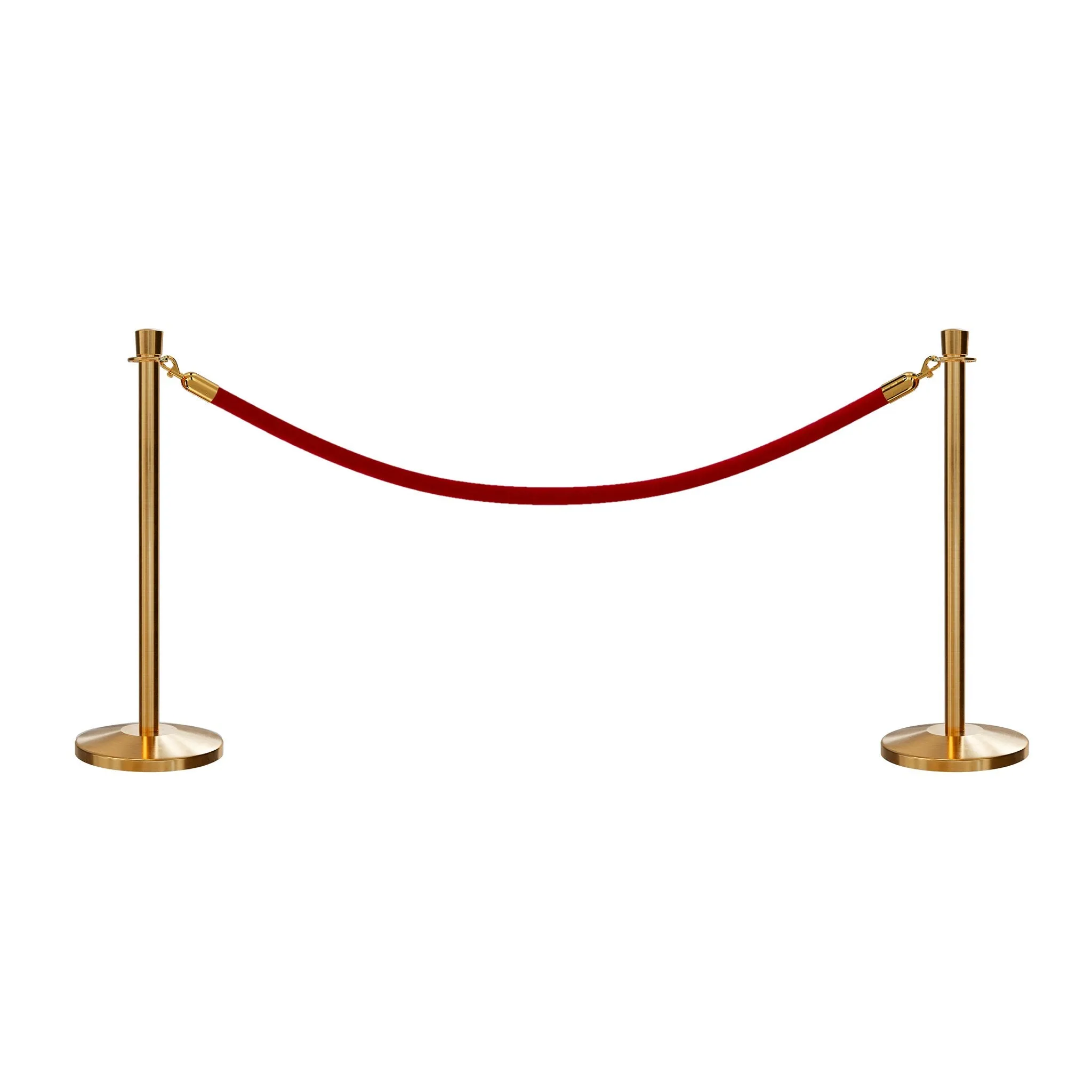 Crown Top Post and Rope Stanchion Kit - Montour Line