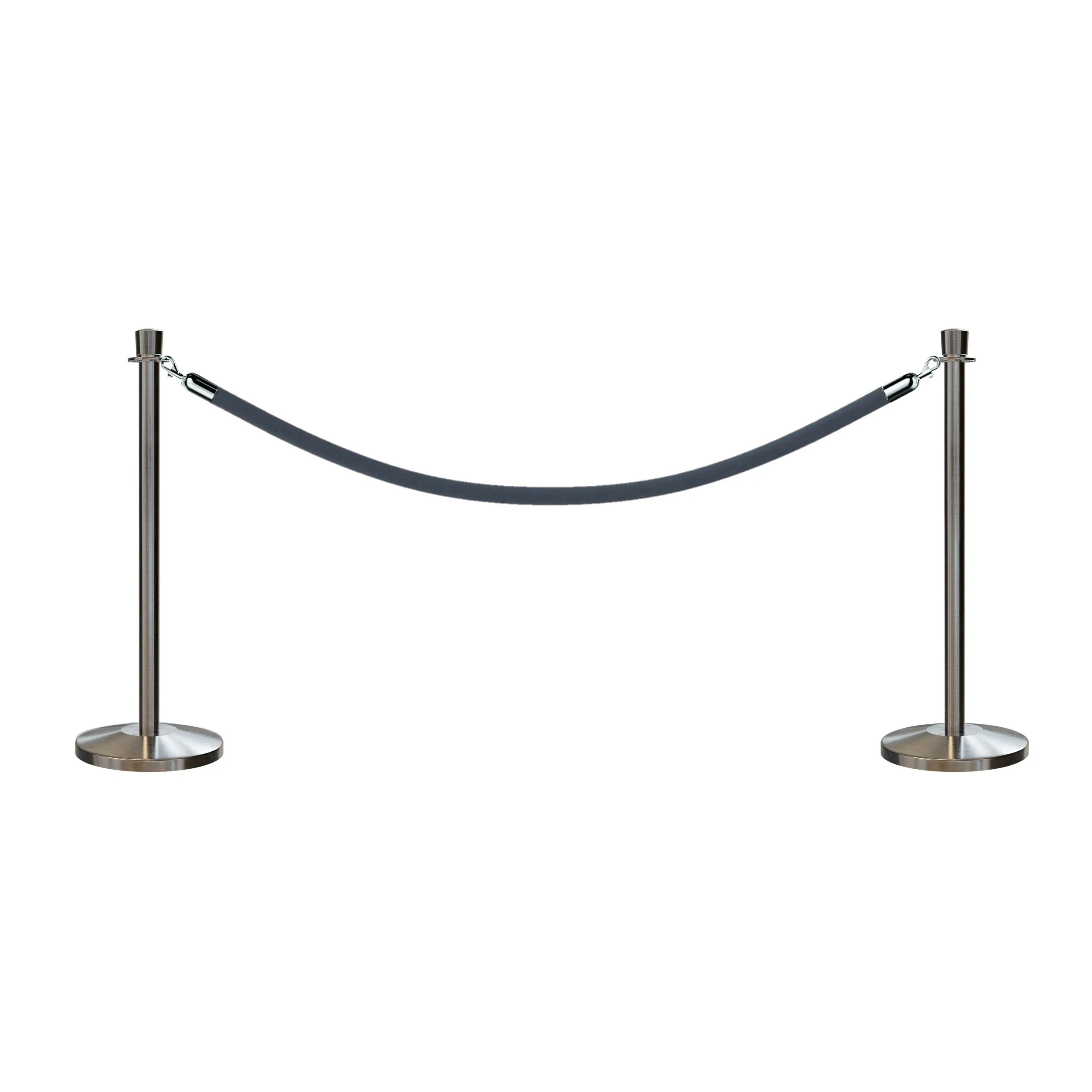 Crown Top Post and Rope Stanchion Kit - Montour Line