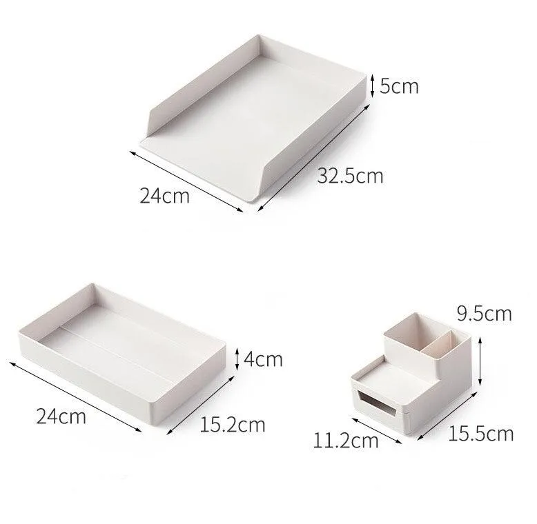 Desktop Organizer - Stackable Paper Tray