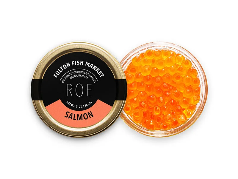 Fulton Fish Market Wild Salmon Roe