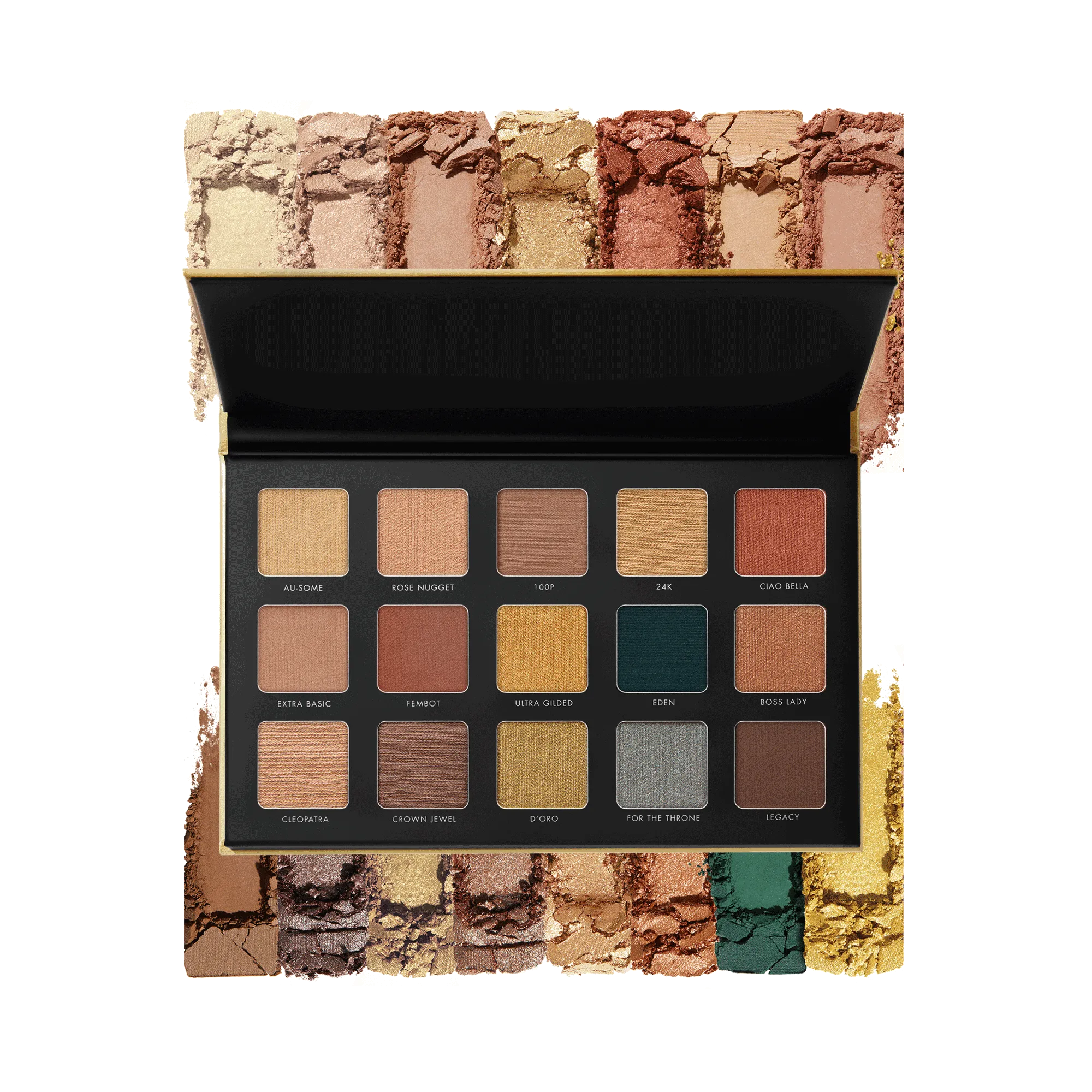 Gilded Eyeshadow Palettes