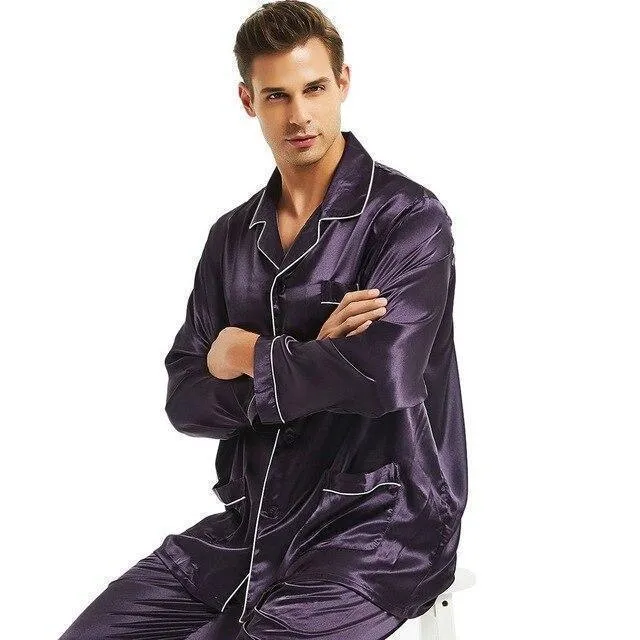 Good Night Vibes Men Pajama Set