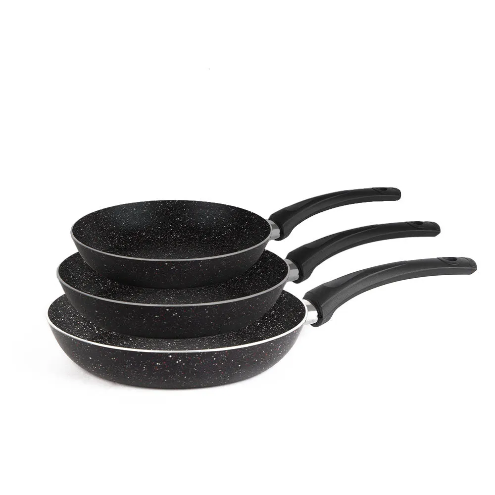 Granite classic frying pan set 3pcs   one set free