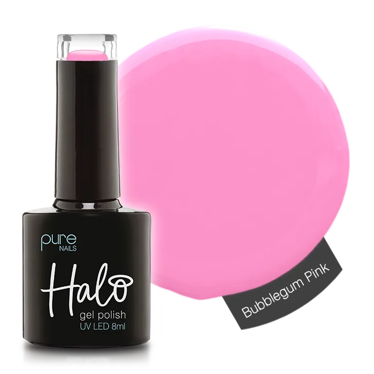 Halo Gel Polish 8ml Bubblegum Pink