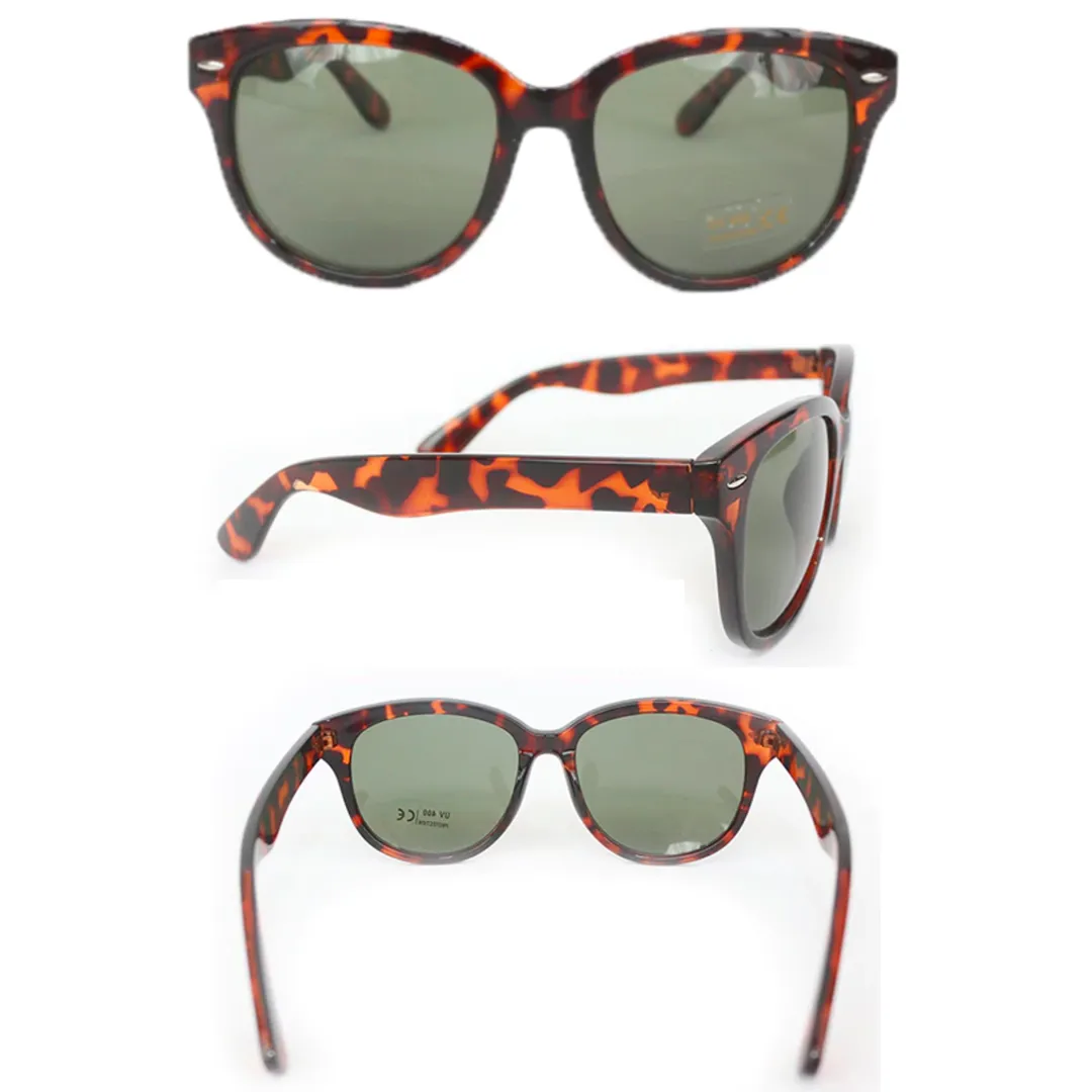 Holly Tortoise Shell Sunglasses & Oversized Earrings Inspired By BAT