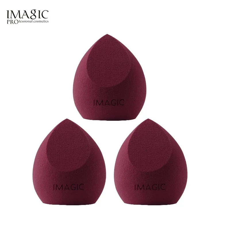 IMAGIC 3Pcs Makeup Puff Wet And Dry Professionele Makeup Spons Foundation Cream Concealer Multipurpose Makeup Tool