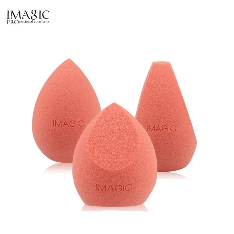 IMAGIC 3Pcs Makeup Puff Wet And Dry Professionele Makeup Spons Foundation Cream Concealer Multipurpose Makeup Tool