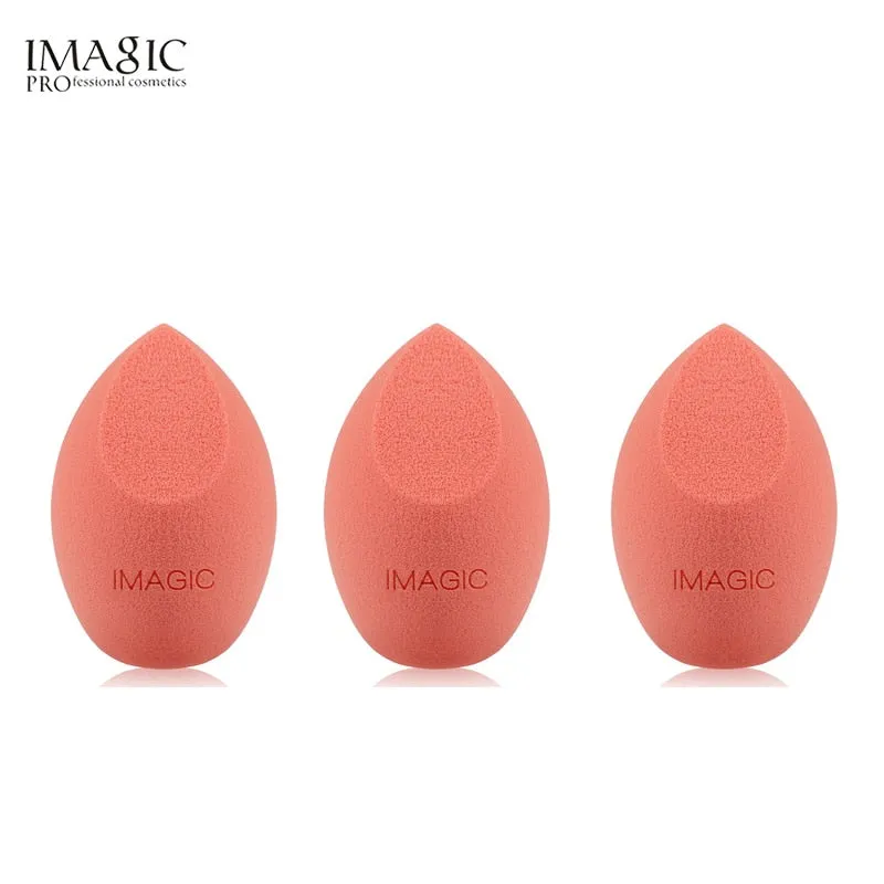 IMAGIC 3Pcs Makeup Puff Wet And Dry Professionele Makeup Spons Foundation Cream Concealer Multipurpose Makeup Tool