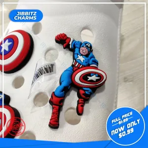 Jibbitz - Captain America 1