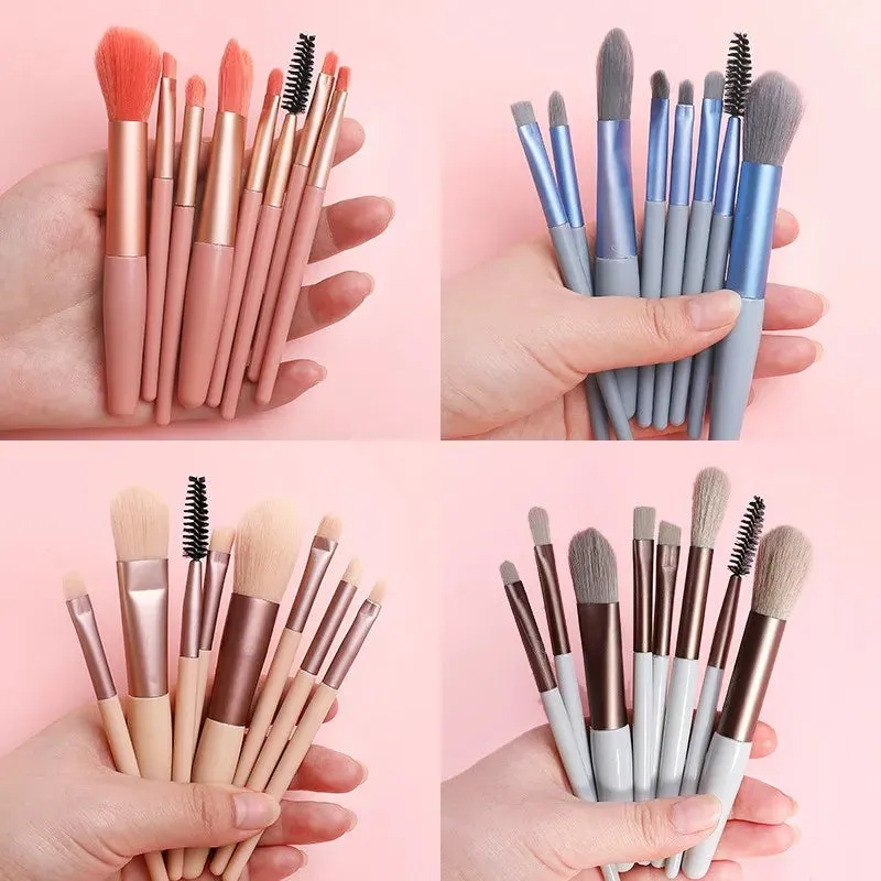 Julystar 8pcs Makeup Brushes Set