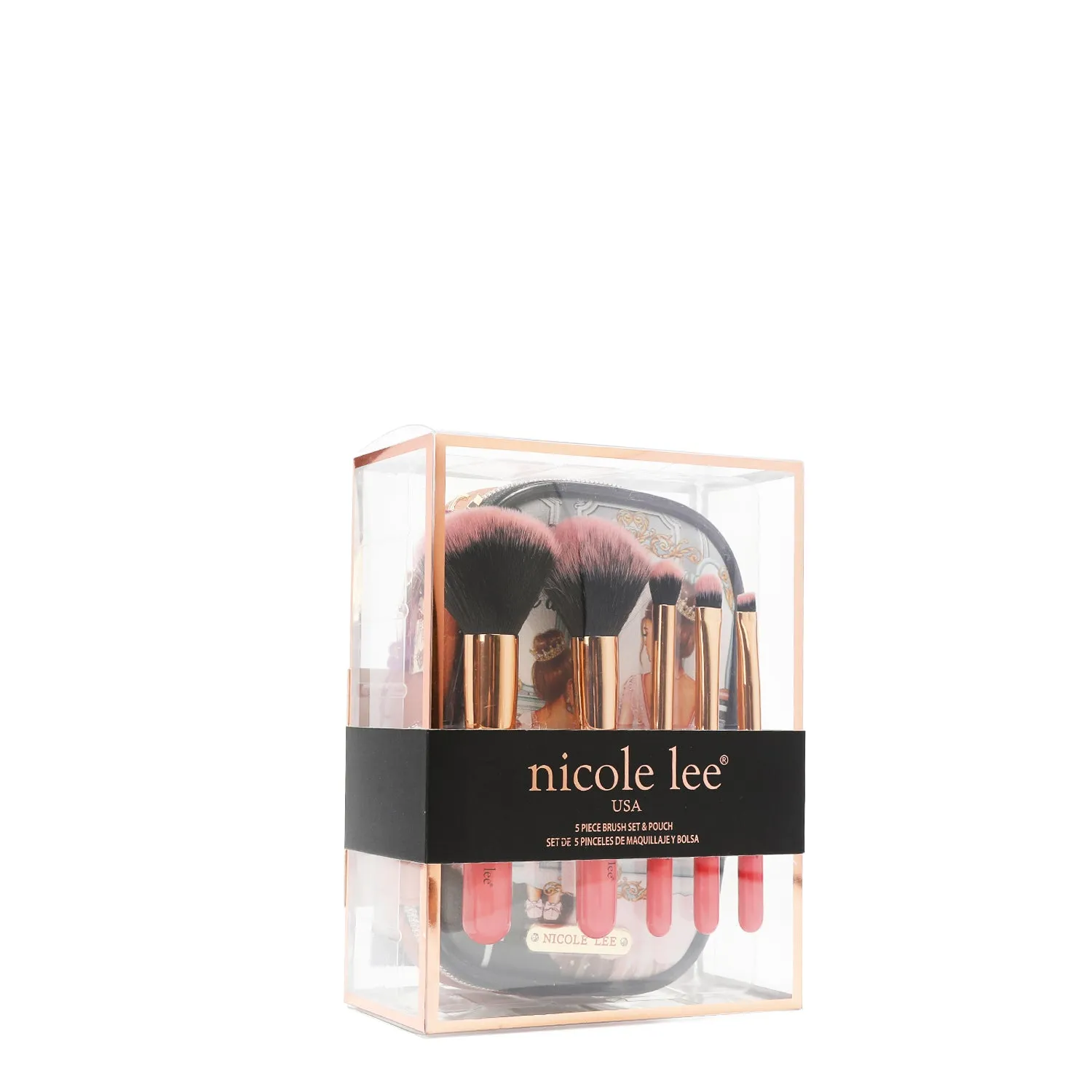 MAKEUP BRUSH SET W/ POUCH