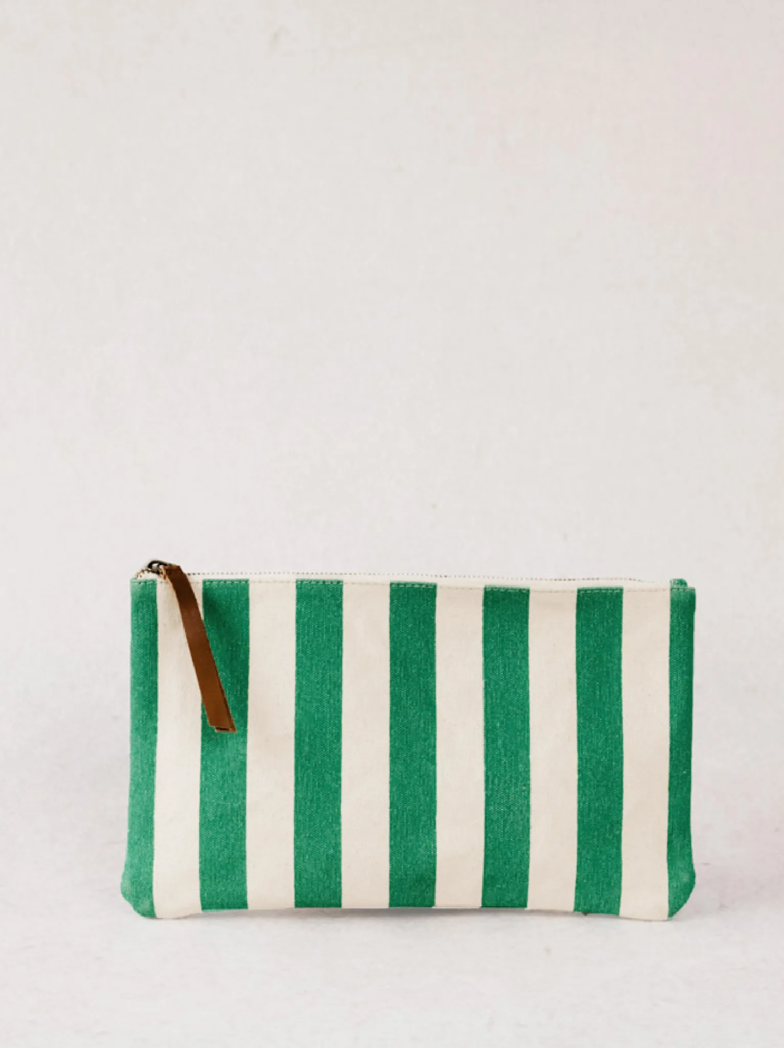 Marlow Cabana Striped Clutch