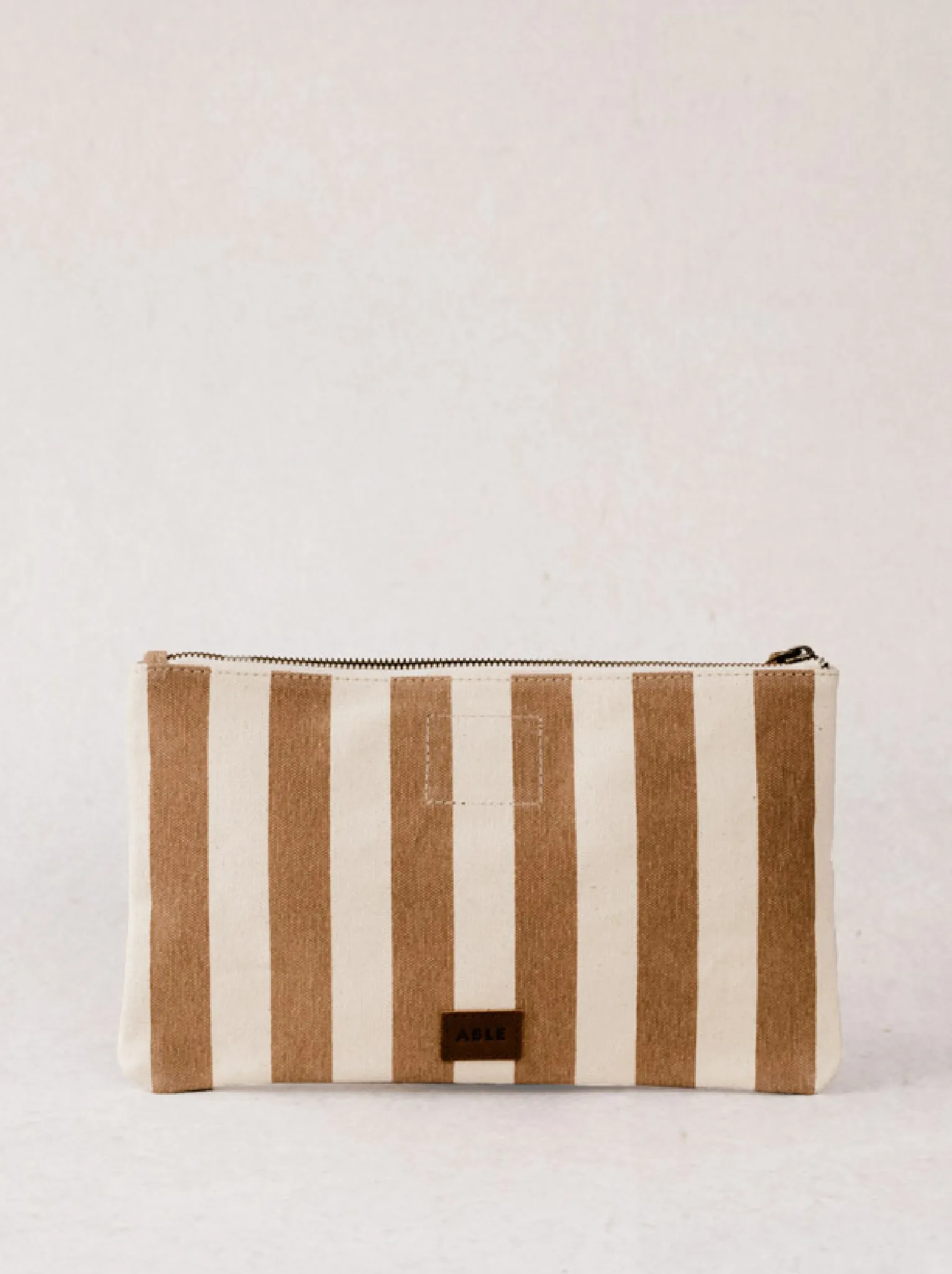 Marlow Cabana Striped Clutch