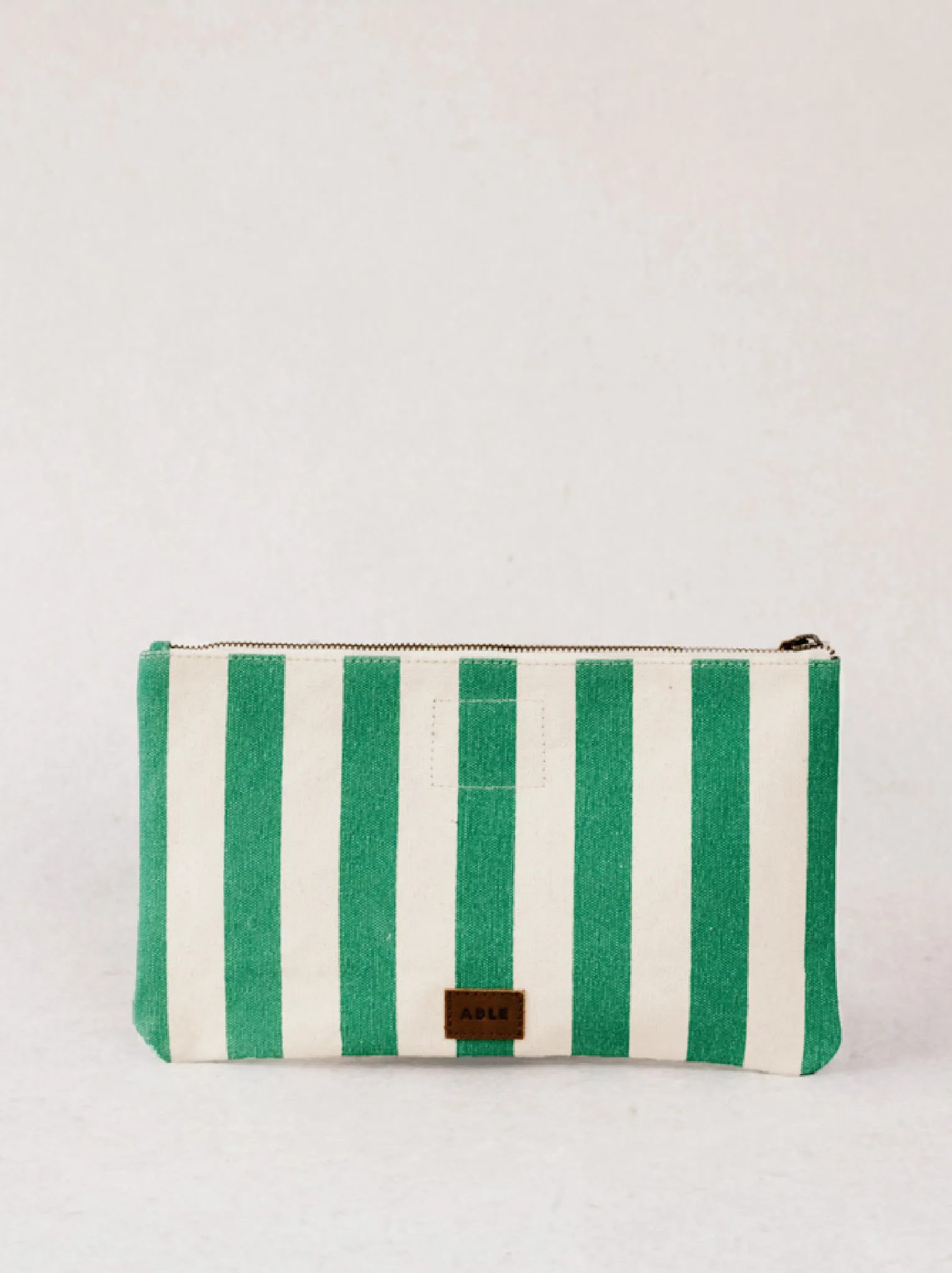 Marlow Cabana Striped Clutch