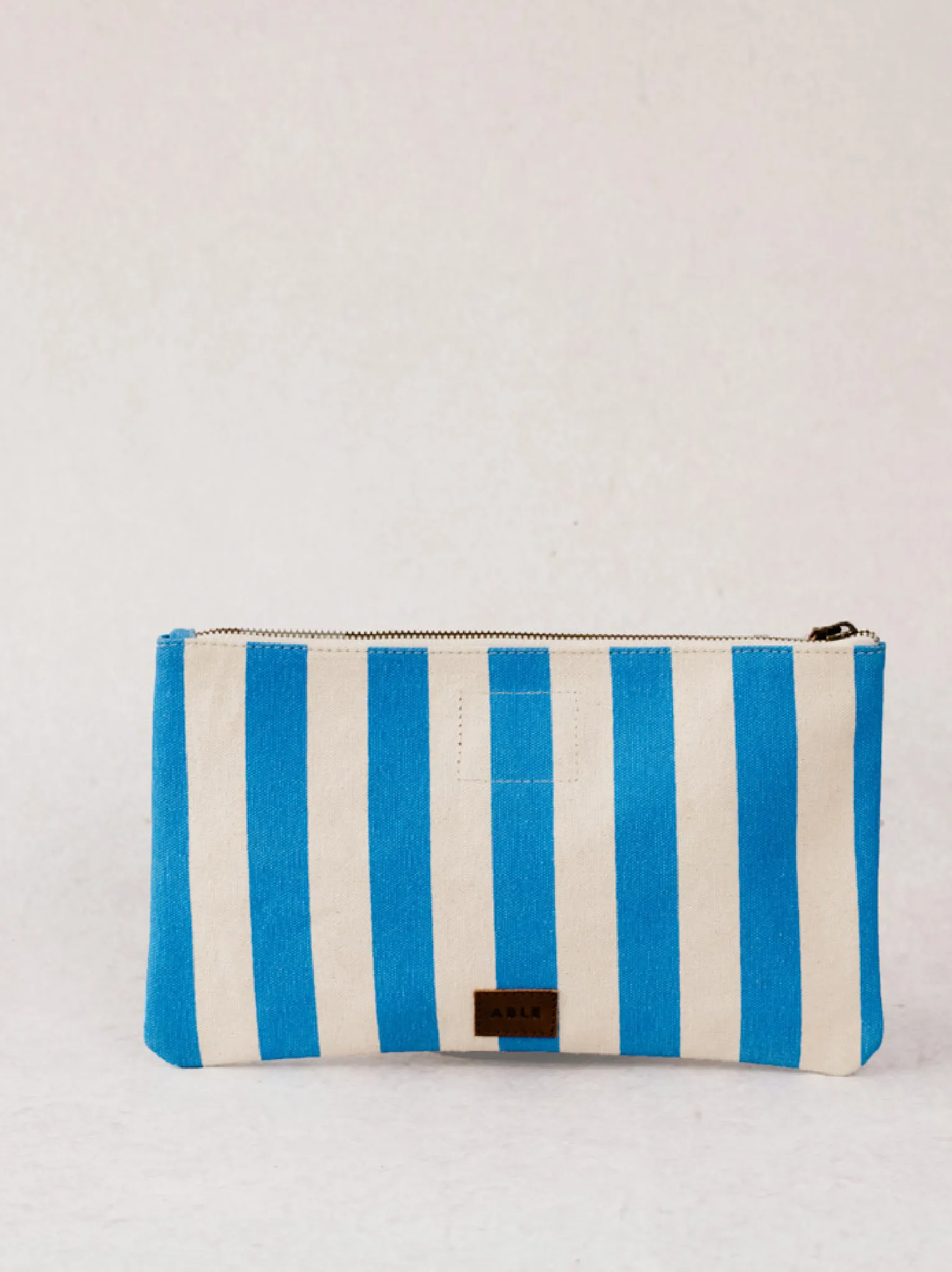 Marlow Cabana Striped Clutch