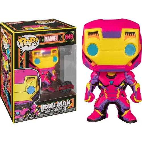 Marvel - Iron Man BlackLight #649 Pop Vinyl Funko Exclusive