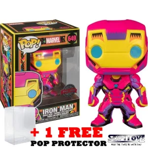 Marvel - Iron Man BlackLight #649 Pop Vinyl Funko Exclusive