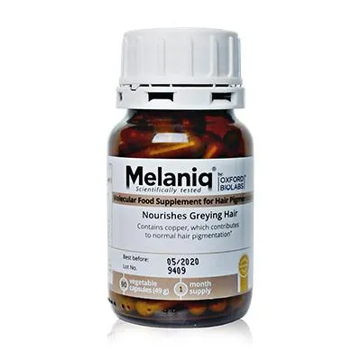 Melaniq® Premium Hair Pigmentation Supplement for Enhanced Color and Vitality