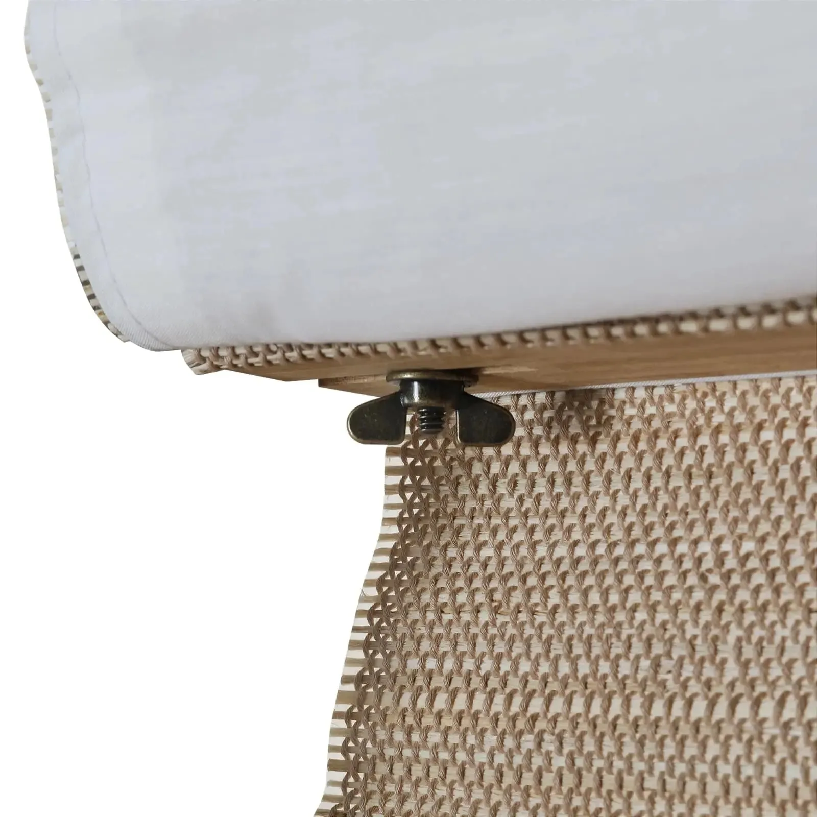 Natural Ramie Bamboo Woven Shade - Coconut