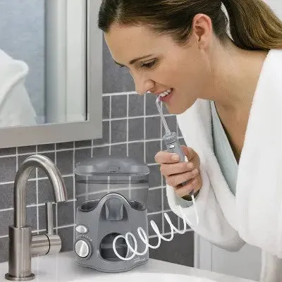 New - Waterpik Ultra Countertop Water Flosser - WP-117 - Gray