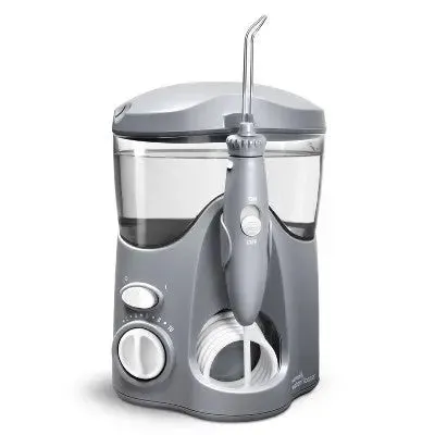 New - Waterpik Ultra Countertop Water Flosser - WP-117 - Gray