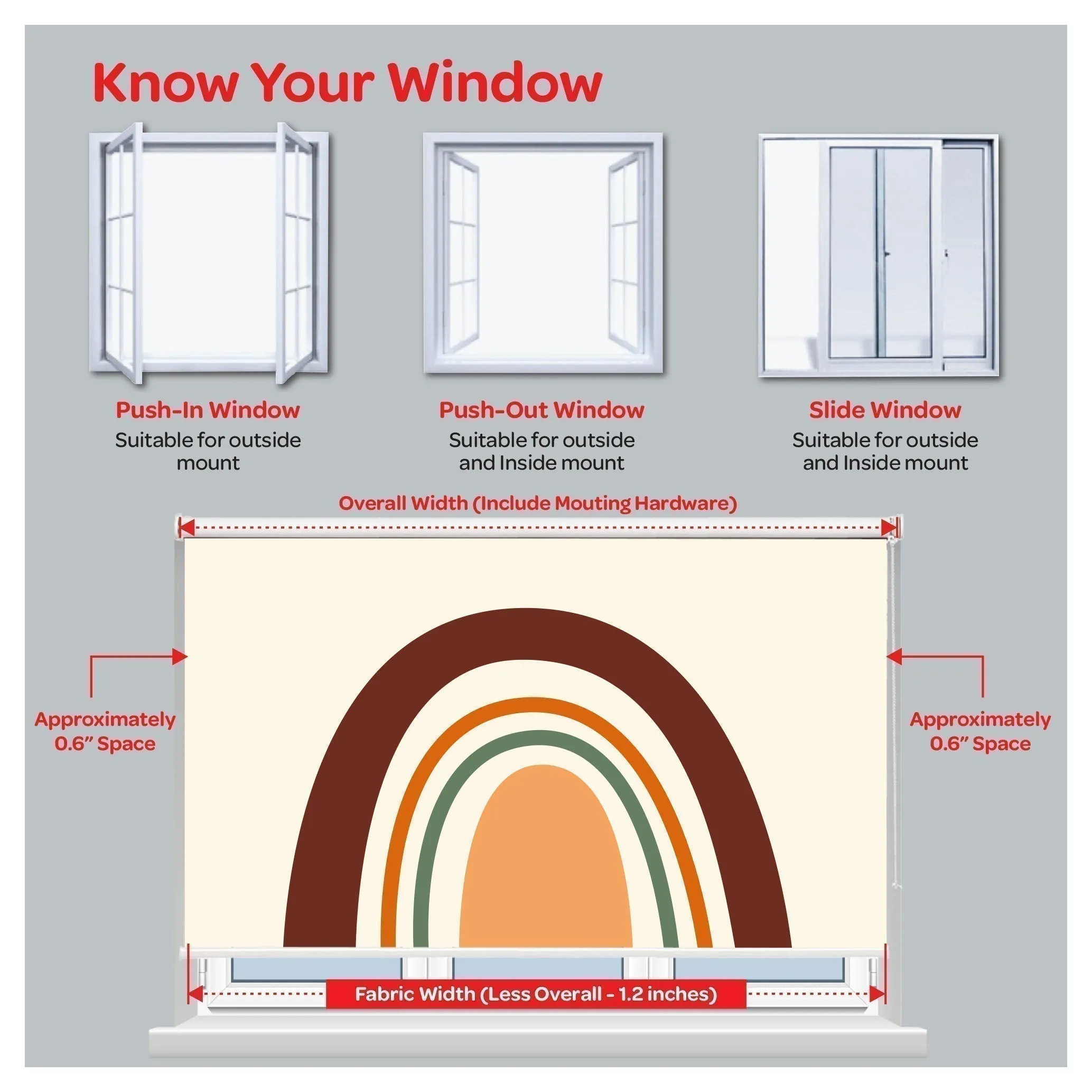 Pastel Geometry Window Roller Shade