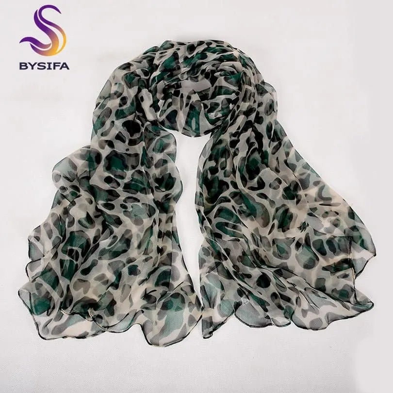 Pure Silk Long Scarves - Fashionable and Versatile 100% Natural Silk Scarves for Women