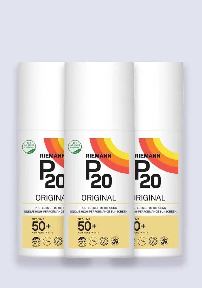 Riemann P20 SPF 50  Sun Spray 200ml - 3 Pack Saver