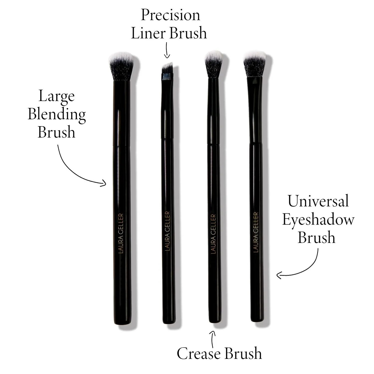 Shadow Skills 4PC Eye Brush Set