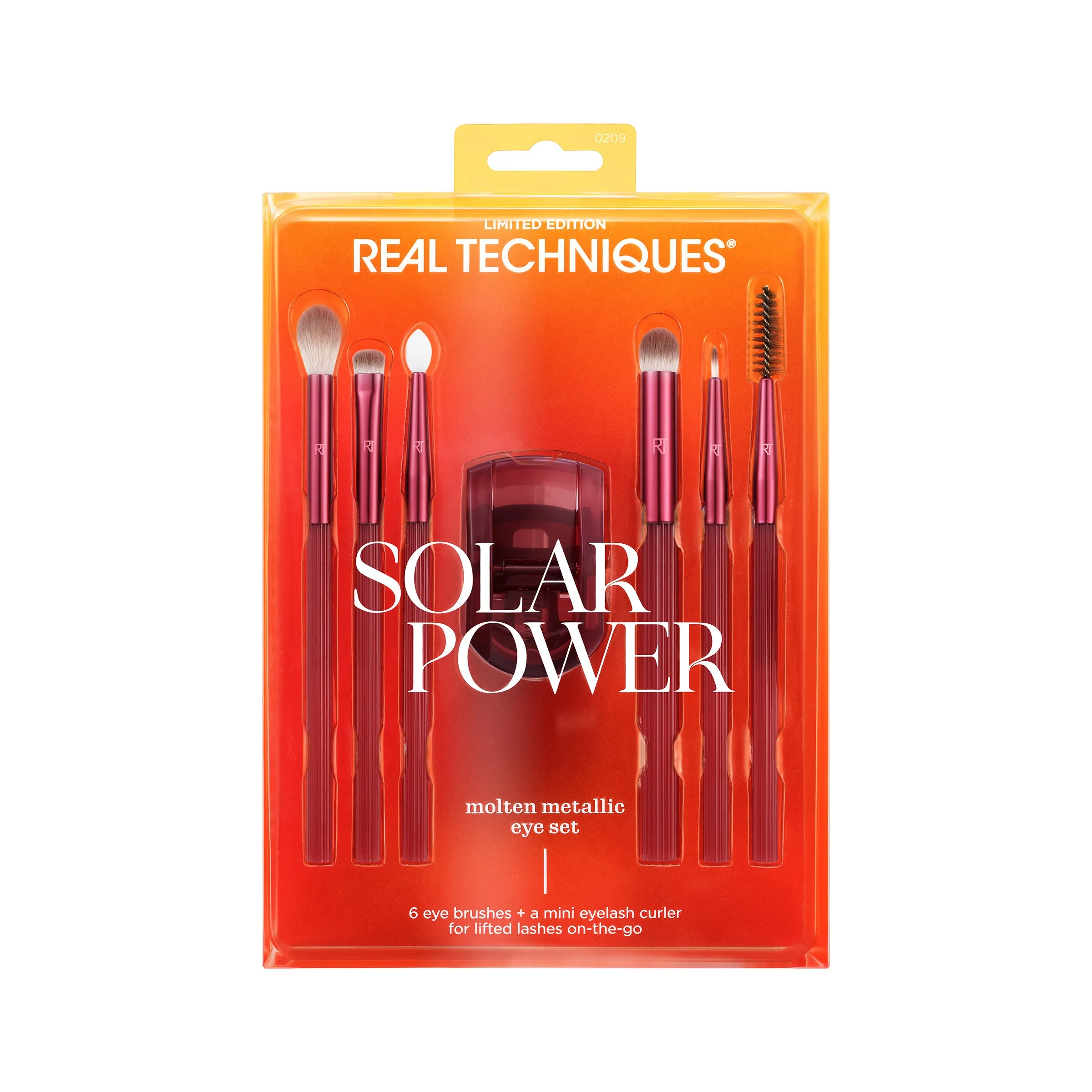 Solar Power Molten Metallic Eye Set