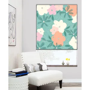 Spring Botanical Floral Window Roller Shade