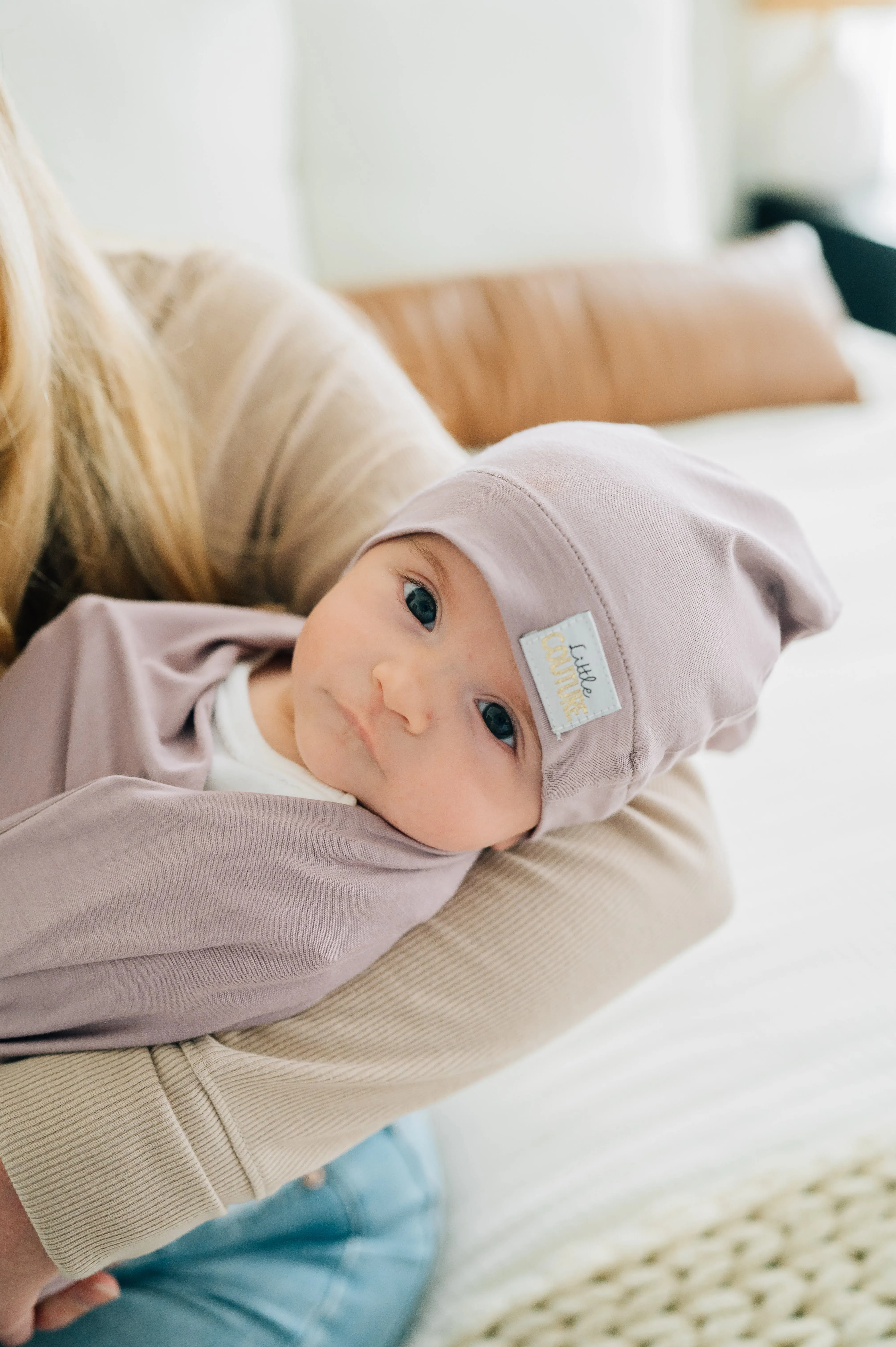 Swaddle and Hat - Blueberry Cheesecake