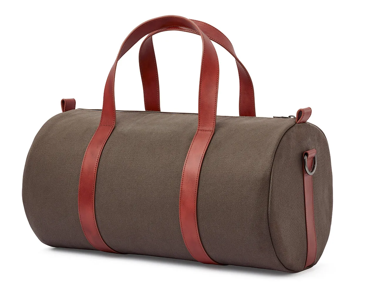 The Marston Banker Bag Cotton Twill: Scotch Green